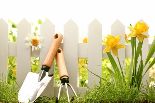 Efficient irrigation system setup in Whitechapel landscaping