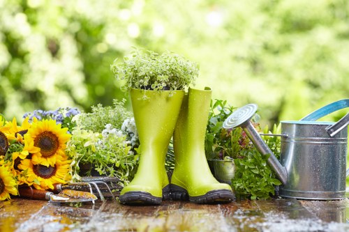 Lush green lawn managed by Whitechapel experts